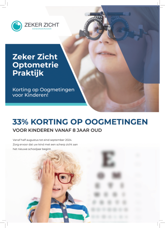 oogmeting bij kinderen 33% korting