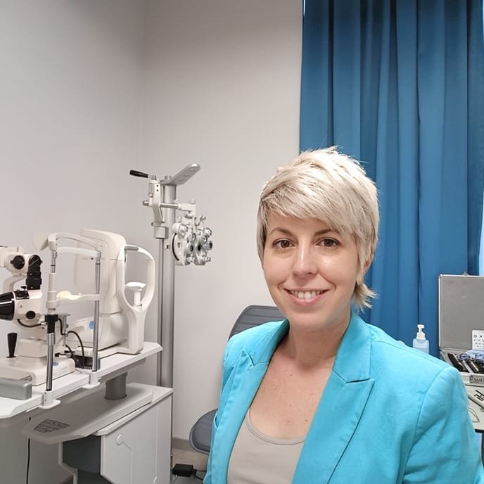 optometrist Silvia